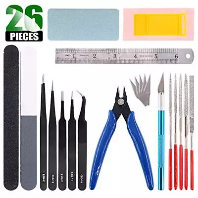 26pieces Professional Gundam Modeler Basic Tools Craft Set Hobby Building Tools  • $21.81