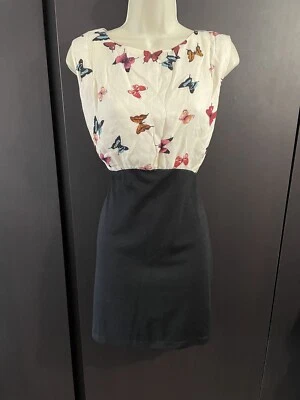 £7.99 • Buy BNWT Size 12 Dress Work Office Smart Casual Everyday Weekend Butterflies