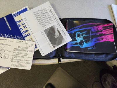 $44.99 • Buy 1997 Corvette C5 Owners Manual Set ORIGINAL Portfolio NICE USED
