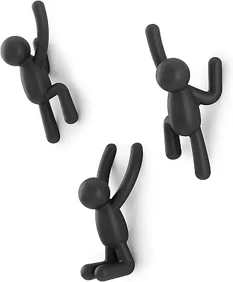 Umbra Buddy Wall Hooks – Decorative Wall Mounted Hooks For Hanging Coats Bags • £24.80