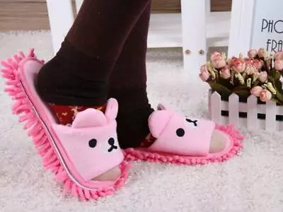 £13.49 • Buy Lazy Slippers Couple Cleaning Shoes Lovely Mop Floor Wipe Refill Pads Washable