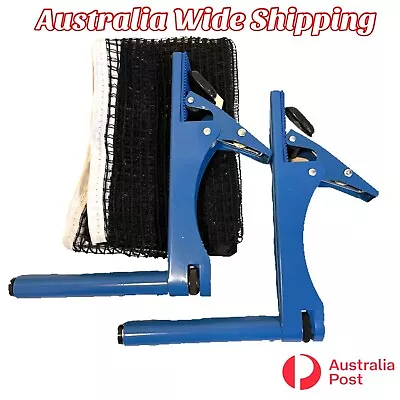 $28.90 • Buy Professional Blue Metal Steady Table Tennis Net & Post