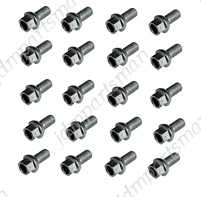 For Mercedes R107 450SLC 450SL Febi Bilstein 20 Wheel Lug Bolts Set 0009904507 • $33.23