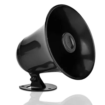 ABS PA Speaker Horn FOR CB Radio Outdoor Marine Game Call Siren System Black NEW • $20.19