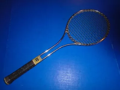 1970s Wilson T2000 Stainless Steel Tennis Racquet. 4 5/8. 13.55 Oz. • $14.50