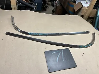 1957 1958 1959 Ford Skyliner Retractable Front Lower Windshield Trim Moulding Pr • $120