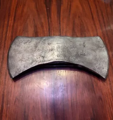 Mann Double Bit Axe Head M 3 1/2 Actual 4 Lbs Logging Farm Tool • $29.99