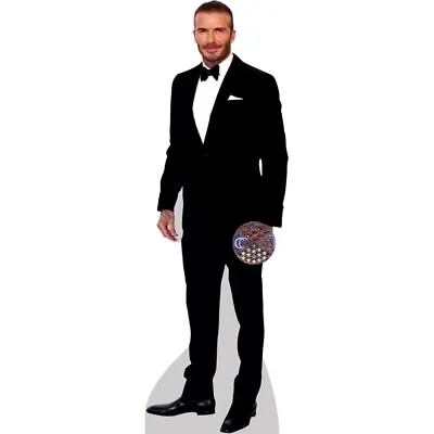 David Beckham (Black Suit) Mini Size Cutout • £14.97