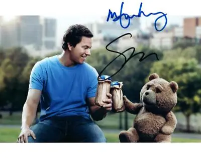 Seth MacFarlane Mark Wahlberg Signed 8x10 Picture Autographed Photo + COA • $61.68