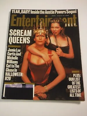 Entertainment Weekly August 14 1998 Scream Queens Jamie Lee Curtis Cover • $10.92