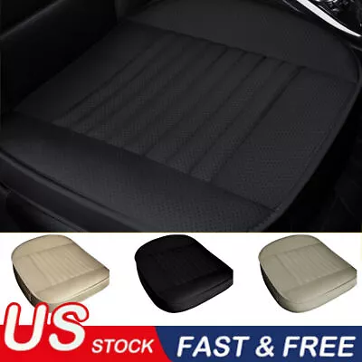 Car Front Full Surround Seat Cover Breathable PU Leather Pad Mat Chair Cushion • $13.93