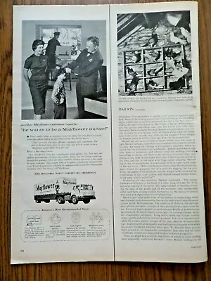 1959 Mayflower Moving Transit Company Ad Customer Reports • $2