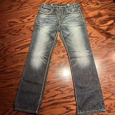 Mek Denim Jeans Men Khora Boot Cut 33x34 Relaxed • $59.99