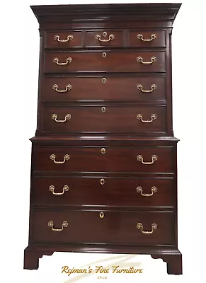 Kittinger The Richmond Hill Collection Large Mahogany Chest On Chest #81 • $2499