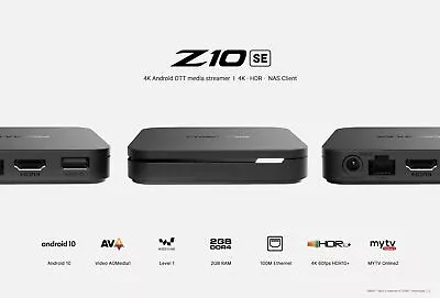 New 2023 Formuler Z10 SE Android 10 4K 2GB DDR4 Ram 4GB ROM WIFI 2.4G TV BOX • $84.79