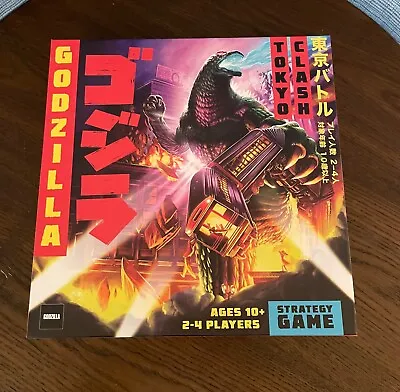 $12.99 • Buy FUNKO Godzilla Tokyo Clash Strategy Board Game Strategy Game 2021