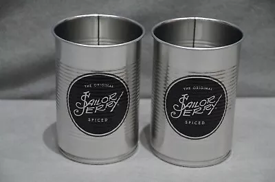 2x Sailor Jerry Spiced Rum Limited Edition Metal Tin Cup Mug 450ml Brand New • £16.99