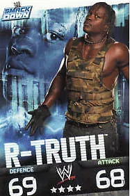 £0.99 • Buy WWE Slam Attax Evolution - R-Truth Smackdown Card