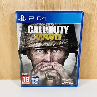 Call Of Duty WWII World War 2 PlayStation 4 PS4 Game • £8.95