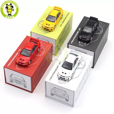 1/64 JKM Mitsubishi Lancer Evolution EVO 5 V Diecast Model Toy Car Friends Gifts • $6.38