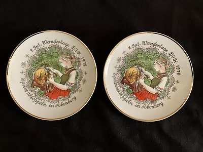 Set Of 2 Vintage 1978 KAHLA Germany Plates • $19.99