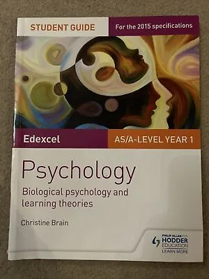 Edexcel Psychology Student Guide 2: Biological Psychology And Learning Theories  • £0.99
