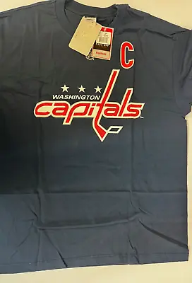 Alexander Ovechkin Washington Capitals #8 Reebok T Shirt Brand New With Tags • $15.95