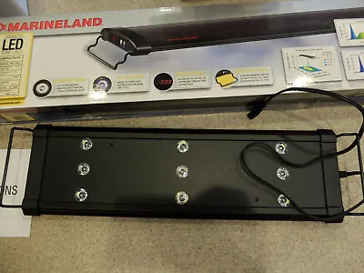 Marineland Advanced LED Strip Light For AquariumsAdjustable Mounting Legs 18  • $25