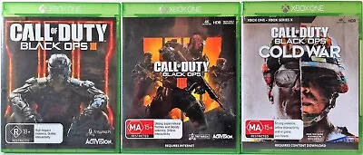 Call Of Duty Black Ops 3 4 And Call Of Duty Black Ops Cold War Bundle Xbox One • $79.95