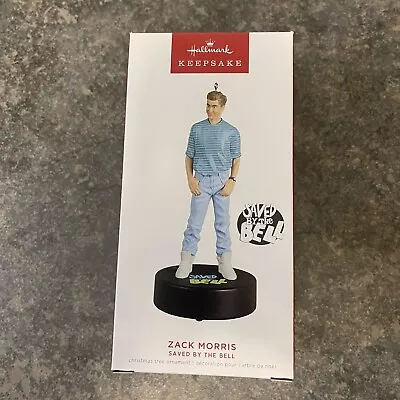 Hallmark 2022 Saved By The Bell Zack Morris Christmas Ornament New With Box • $13.99