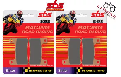 4 Front Brake Pads SBS 806 RS Sinter Kawasaki Z 1000 ABS 2010 2011 2012 • £67.98