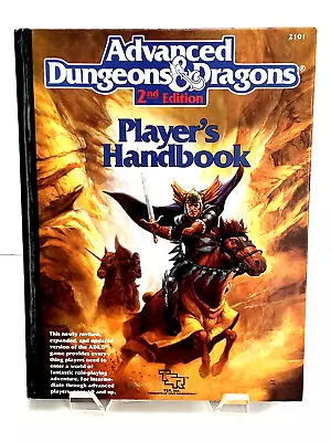 AD&D Advanced Dungeons & Dragons Player's Handbook 2nd Edition 2101 • $76.99