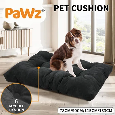 $45.99 • Buy PaWz Pet Calming Bed Dog Cat Cushion Mattress Washable Mat Puppy Plush Large