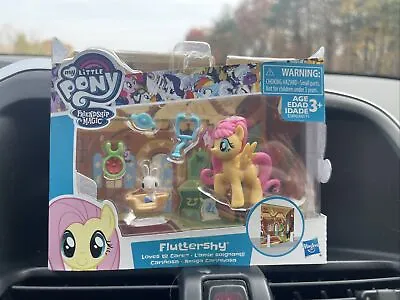 My Little Pony Friendship Is Magic Fluttershy Loves To Care Mini Set New 3* • $15.70