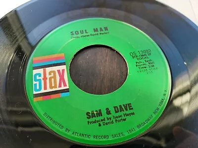 SAM & DAVE - Soul Man / When Something Is Wrong With My Baby Stax OS 13092 (NM)  • $73.90