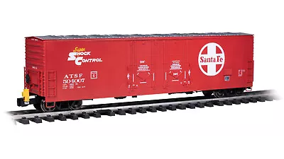 Novelty Bachmann 53' ATSF Box Car With Endlicht And Metal Axles Item: 93551 • £162.65