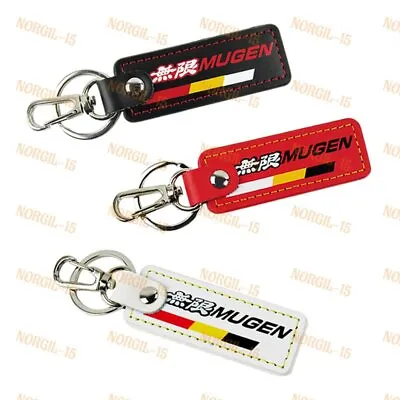 X2 MUGEN POWER Sport Key Fob Keyring Keychain Tag Lanyard For Honda Civic Accord • $17.71