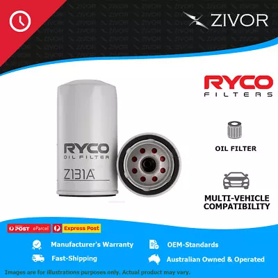 New RYCO Oil Filter Spin On For TOYOTA HILUX RN110R 2.4L 22R Z131A • $41.26