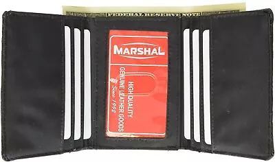 Marshal Slim Sleek & Skinny Men's Trifold Nylon Wallet With Id Holder And... • $10.99