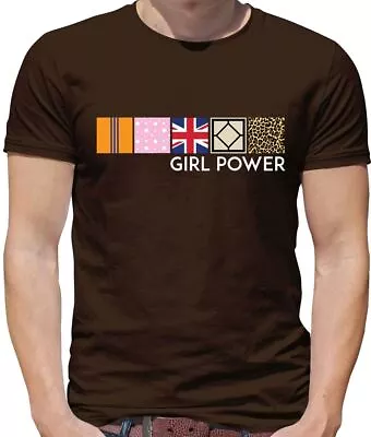 Girl Power - Mens T-Shirt - Spice Band Music Sporty Scary Posh Baby • £13.95