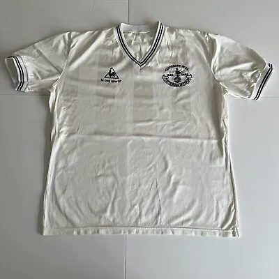 RARE ORIGINAL Tottenham Hotspur 1982/1983 Home Shirt Le Coq Sportif Large Mens • £125