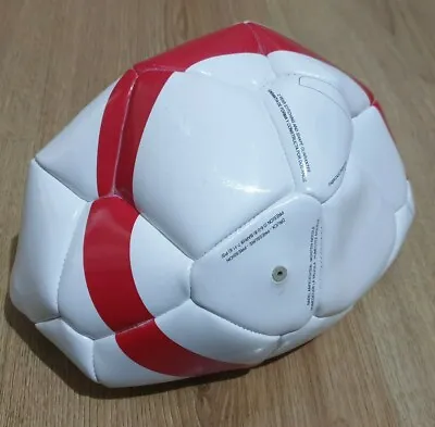 £9.99 • Buy  Coca Cola Euro Size 5 Football - White Red - New - Deflated In Bag