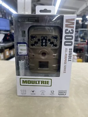 Moultrie W300 12MP Game Trail Camera Bundle W/ 16GB SD Card - NEW - Great Deal! • $79.99