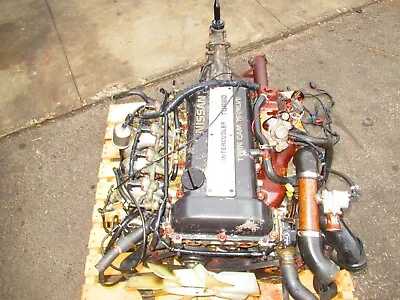 Jdm Nissan Sr20det S13 Engine Sr20 Blacktop Motor 240sx S13 Swap Turbo 2.0l Sr20 • $6250