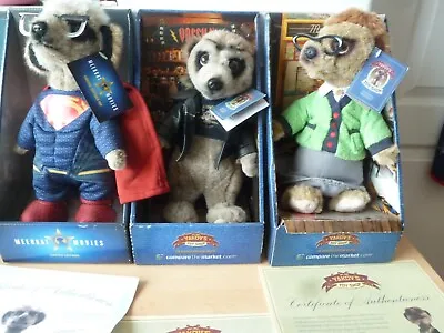Compare The Meerkat Toys X 3 Sergei As Superman Vassily And Maiya • £9.99