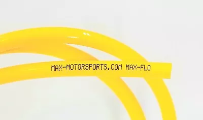 Fuel Line 3/16  ID X 5/16  OD SUZUKI YELLOW Gas Hose Tubing SOLD BY THE FOOT • $2.09