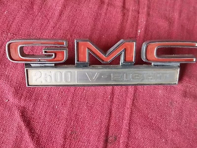 1968-72 GMC 2500 V-Eight Truck Logo Badge Emblem OEM • $19