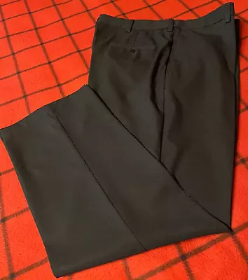 Haggar Men's Expandable Waist 36/37 X 30 Cool Right Performance Flex Dress Pants • $14.99