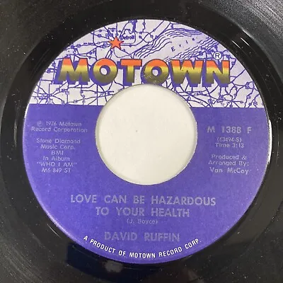 David Ruffin - Love Can Be Hazardous To Your Health / Heavy Love - Soul / Motown • £4.90