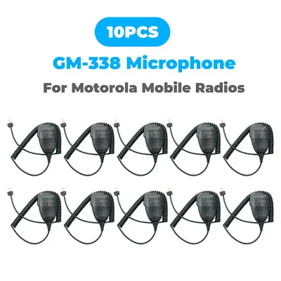 10PC Speaker Microphones Mic Radio GM2000 GM300 GM3188 GM338 GM340 GM350 GM3688 • $130